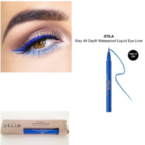 Stila Other - Stila Waterproof Cobalt Liquid Eyeliner